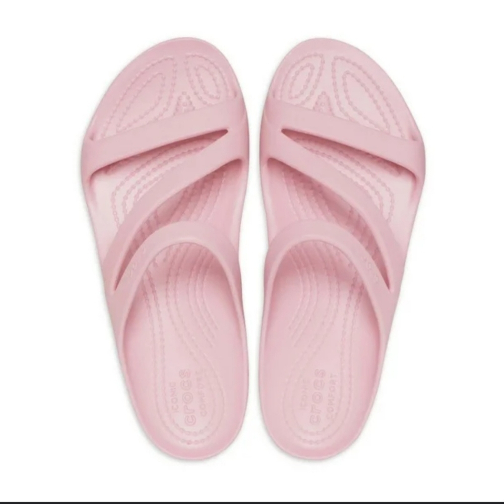 Crocs Women's Kadee ll Strappy Sandal in Petal Pink SIZE 6
